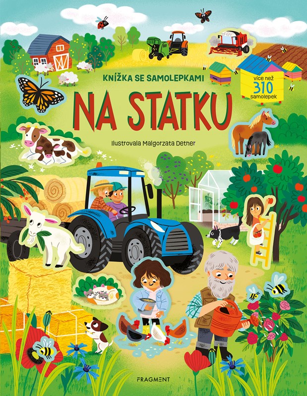 Levně Na statku - Knížka se samolepkami