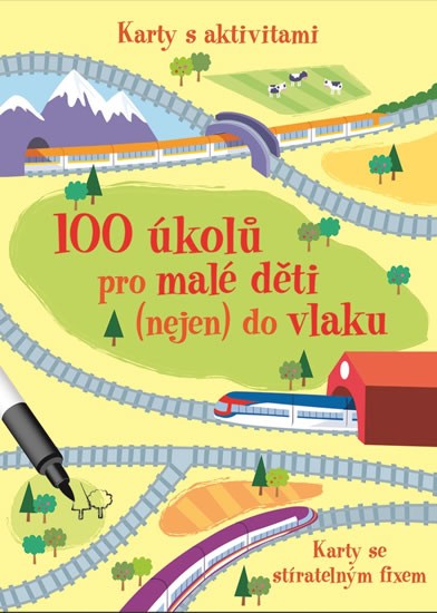Levně 100 úkolů pro malé děti (nejen) do vlaku