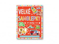 Levně Velké samolepky pro malé ruce - Silné stroje