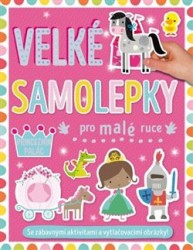 Levně Velké samolepky pro malé ruce - Princeznin palác