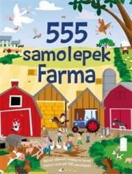 Levně 555 samolepek - Farma