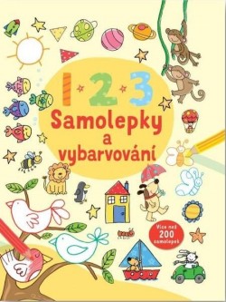 Levně 123 Samolepky a vybarvovaní