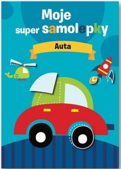Levně Moje super samolepky - Auta
