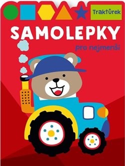 Levně Samolepky pro nejmenší Traktůrek