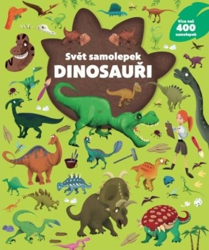 Levně Svět samolepek - Dinosauři