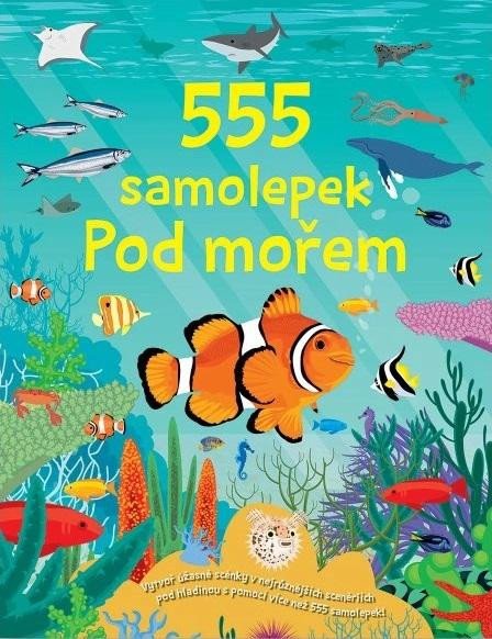 Levně 555 samolepek - Pod mořem