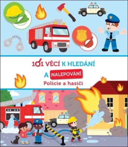 Levně Policie a hasiči - 101 věcí k hledání a nalepování