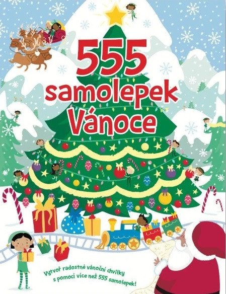 Levně Vánoce - 555 samolepek