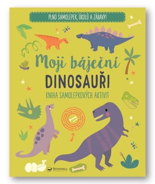 Levně Moji báječní dinosauři - Kniha samolepkových aktivit
