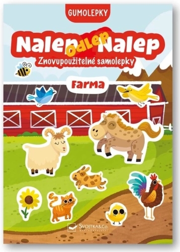 Levně Nalep-odlep-nalep! Gumolepky Farma