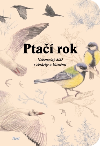 Levně Ptačí rok - Nekonečný diář s obrázky a básněmi