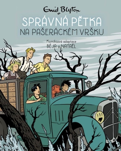 Správná pětka na pašeráckém vršku - komiks