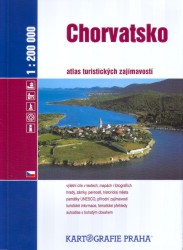 Chorvatsko 1:200 000 - atlas turistických zajímavostí | MARTÍNEK, Jiří