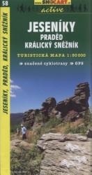 Jeseníky -  Praděd, Králický Sněžník 1:50 000