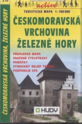 Českomoravská vrchovina, Železné hory 1:100 000