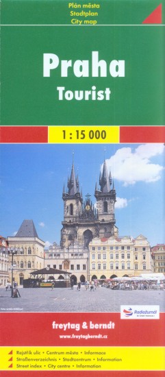 Praha tourist 1:15 000