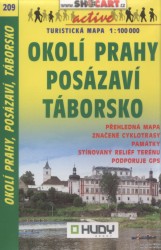 Okolí Prahy, Posázaví, Táborsko 1:100 000