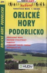 Orlické hory, Podorlicko 1:100 000