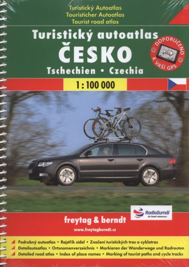 Turistický autoatlas Česko 1:100 000