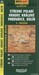 Střední Polabí, Hradec Králové, Pardubice, Kolín 1:50 000