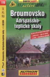 Broumovsko, Adršpašsko-teplické skály 1:60 000