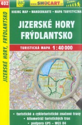Jizerské hory, Frýdlantsko 1:40 000