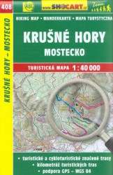 Krušné hory, Mostecko1:40 000