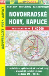 Novohradské hory, Kaplice 1:40 000