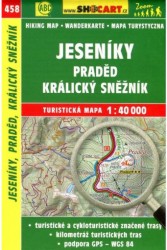 Jeseníky - Praděd, Králický Sněžník 1:40 000