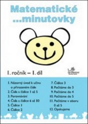 Matematické ...minutovky 1. ročník / 1. díl | MOLNÁR, Josef, MIKULENKOVÁ, Hana