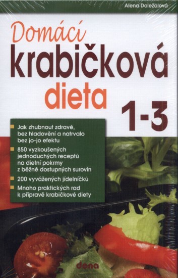 Domácí krabičková dieta: Box 1-3 | DOLEŽALOVÁ, Alena