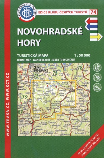 KČT 74 Novohradské hory 1:50 000