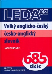 Velký anglicko-český a česko-anglický slovník | FRONEK, Josef