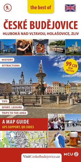 Levně České Budějovice - kapesní průvodce (anglicky)