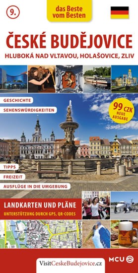 Levně České Budějovice - kapesní průvodce (německy)