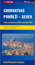 Levně Chorvatské pobřeží - sever 1:250 000