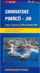 Levně Chorvatské pobřeží - jih 1:250 000