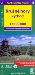 Krušné hory - východ 1:100 000