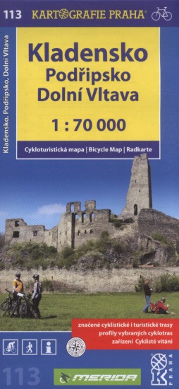 Kladensko, Podřipsko, Dolní Vltava 1:70 000