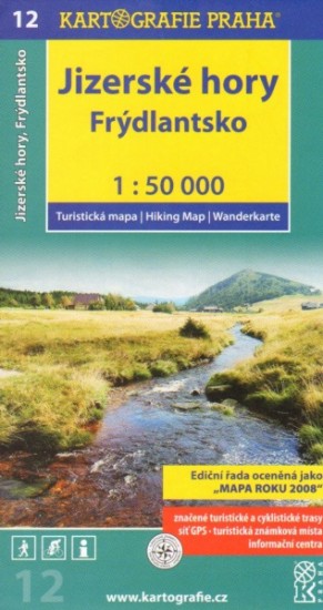 Jizerské hory, Frýdlantsko 1:50 000
