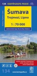 Šumava - Trojmezí, Lipno 1:70 000