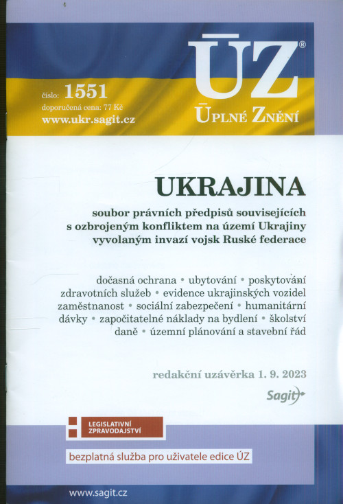 Levně ÚZ 1551 Ukrajina
