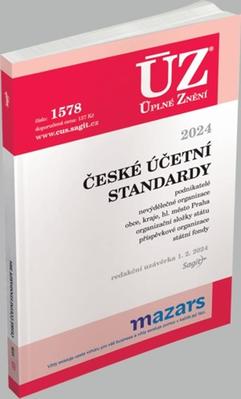 Levně ÚZ 1578 České účetní standardy