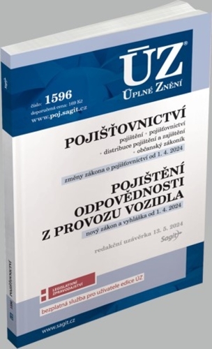Levně ÚZ 1596 Pojišťovnictví