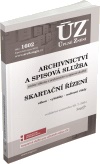 Levně ÚZ 1602 Archivnictví