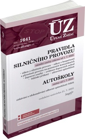 Levně ÚZ 1641 Pravidla silničního provozu
