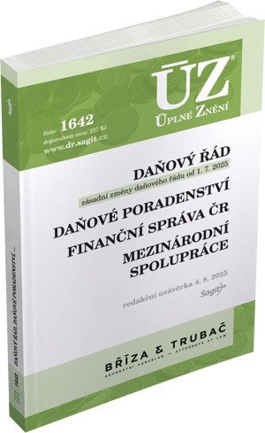 Levně ÚZ 1642 Daňový řád