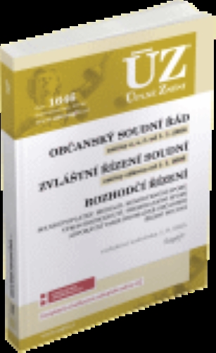 Levně ÚZ 1646 Občanský soudní řád