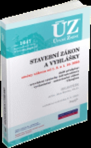 Levně ÚZ 1647 Stavební zákon