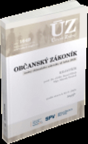 Levně ÚZ 1649 Občanský zákoník